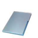 Documents fermé bleu icon